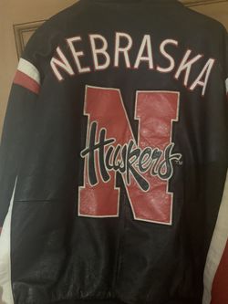 Huskers national championship leather jacket