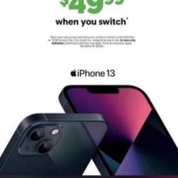 iPhone 13 49.99 Cricket Wireless 