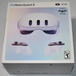 Meta Quest 3 Mixed Reality VR Headset 512GB 