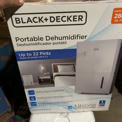 BLACK+DECKER 22 Pint Dehumidifier for Medium to Large Spaces, Energy Star Certified, BD22MWSA 