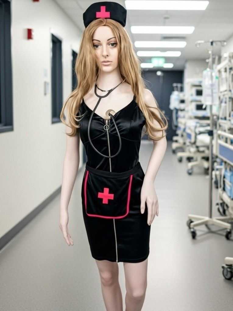 Ladies CARDIAC ARREST DARK NURSE. SZ small