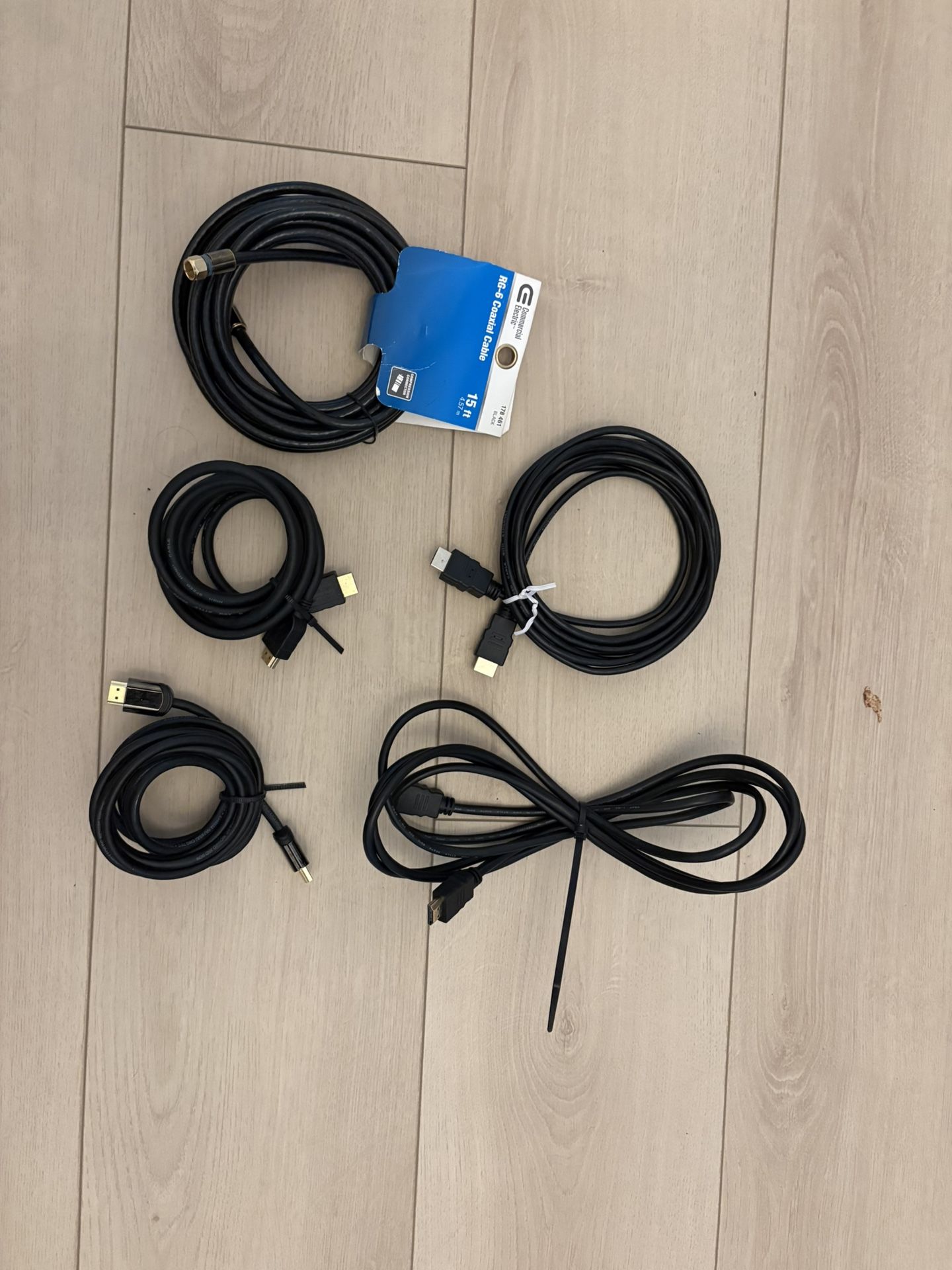 HDMI cables, can be sold separately