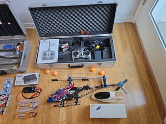 Align T-Rex 450SE RC Helicopter Complete Lot