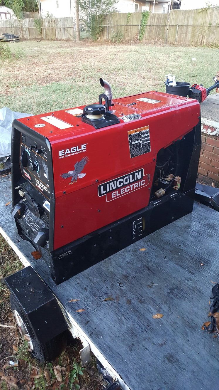 Lincoln Electric Eagle 10000 plus generator welder