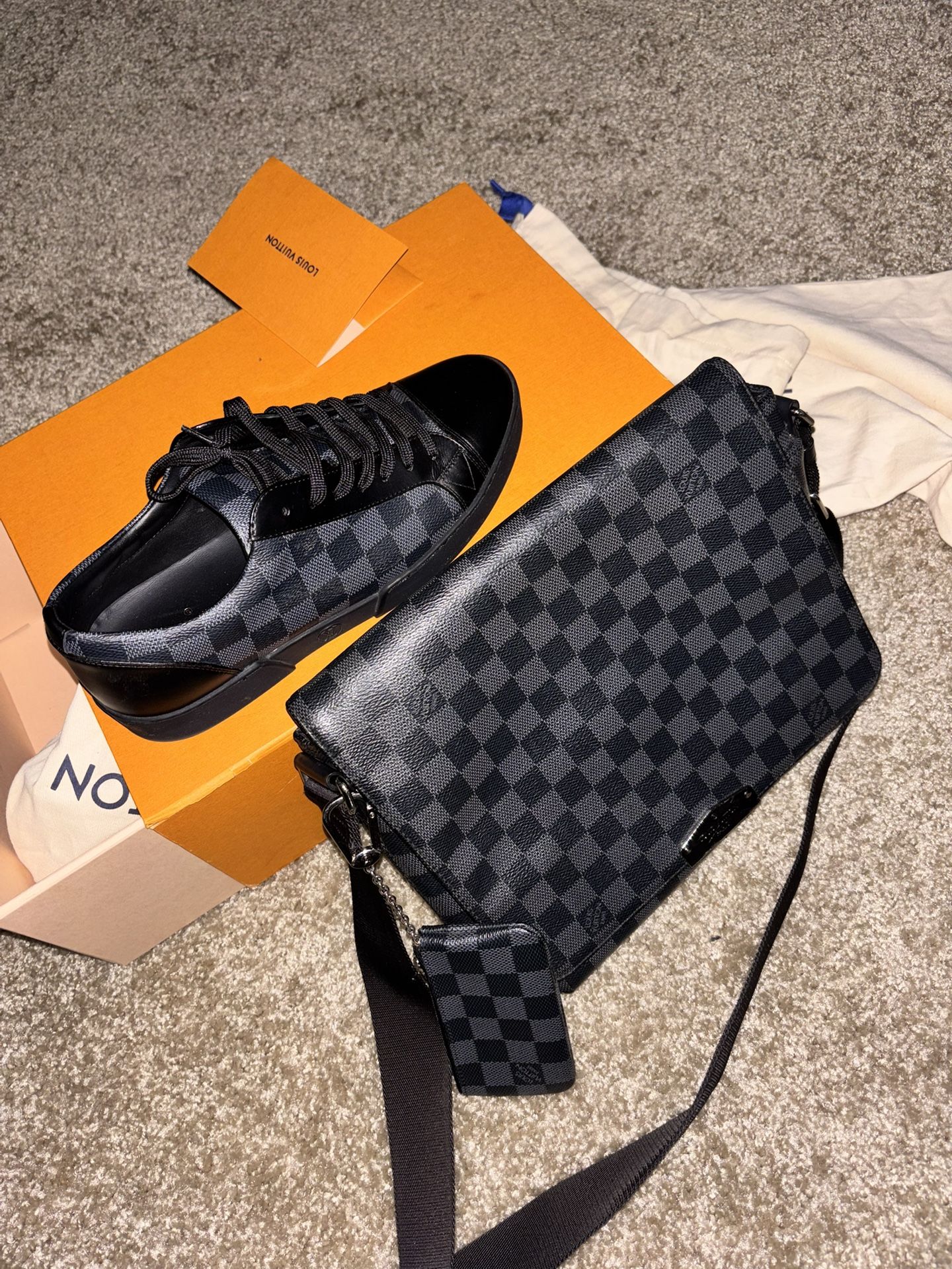Louis Vuitton Men’s Checkered Damier Sneaker
