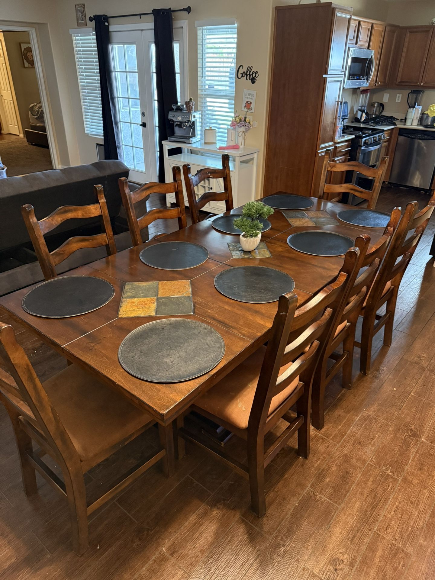 8 Chairs Dining Table