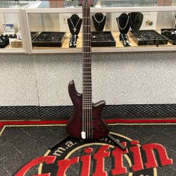 Schector Studio 5 Research Limited Edition Stiletto 5 String Bass Transparent Purple Burst