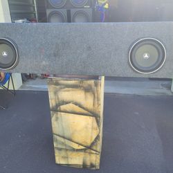 UNAS BOCINAS JL AUDIO 