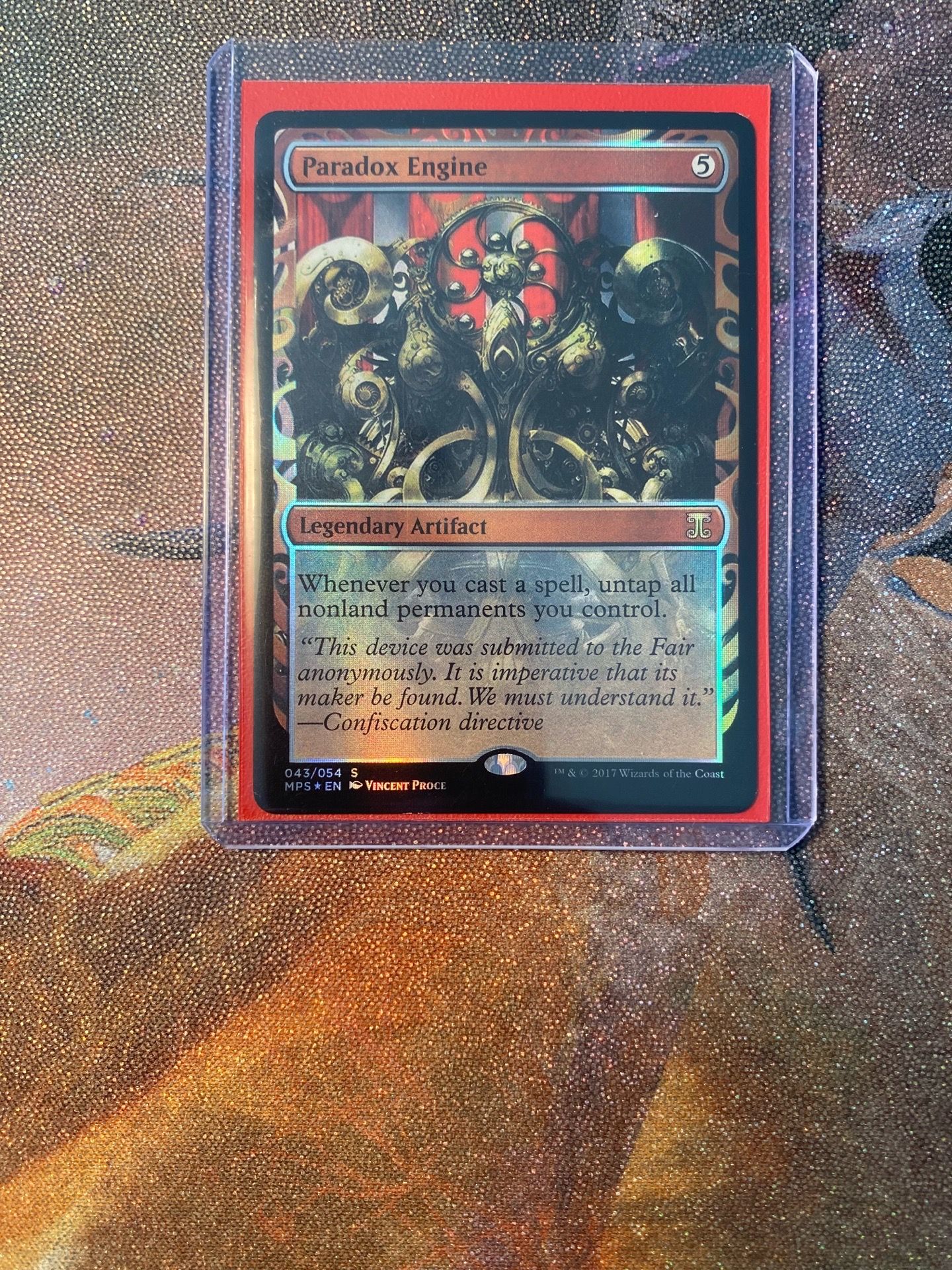 Paradox Engine Invention foil