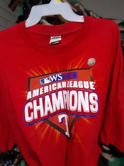Collectors: Texas Rangers First Pitch Today at 7pm. (Size L) west American League Champions $25.00 cash only (serious buyers)