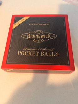 Brunswick Centennial Precision Balanced Pocket Balls Set