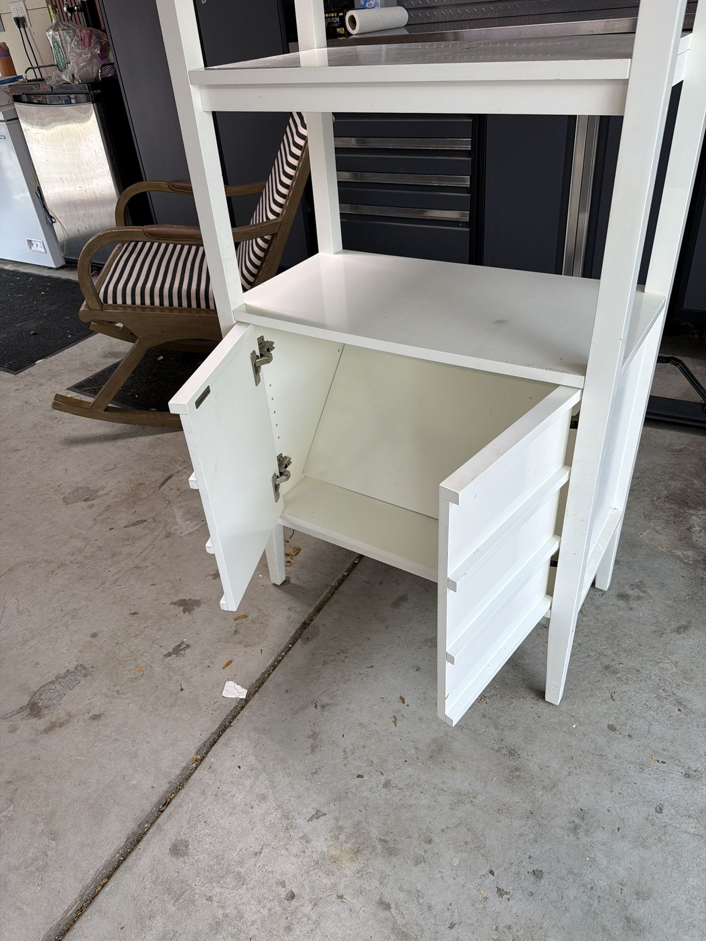 Crate & Barrel tall Cabinet shelf