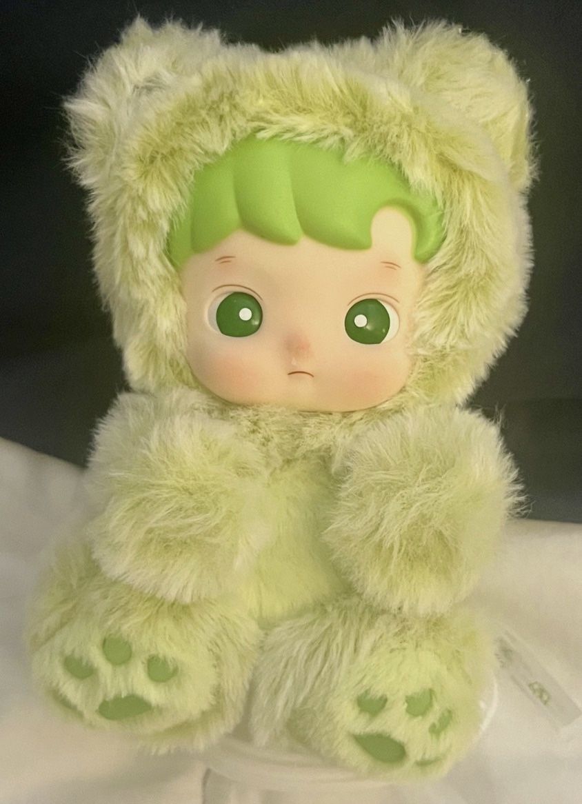 HACIPUPU GREEN APPLE SCENTED GUMMY BEAR SERIES - Green POPMART Plush Pendant