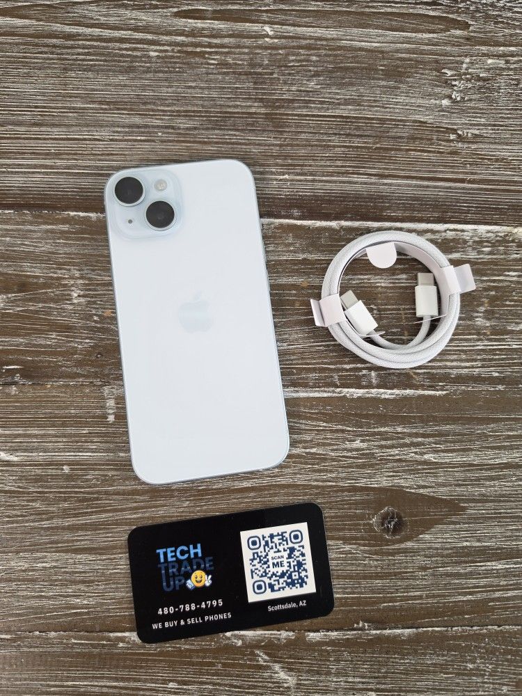 iPhone 15 - 128gb - Blue - Unlocked For Any Carrier