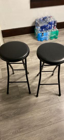 2 STOOL ALL BLACK