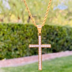 CROSS ICE OUT BLING BLING