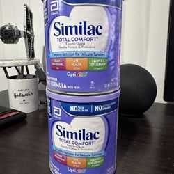 2 Sealed Similac Total Comfort – 12.6 oz Each (New)