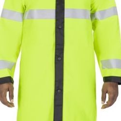 Blauer Raincoat 