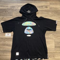 A Bathing Ape/Aape Short Sleeve T-Shirt With Hoodie Size S