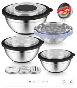Mixing bowls with lids