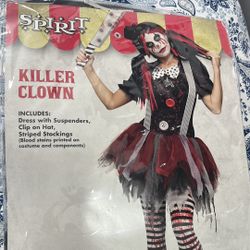 Halloween Costume ( Killer Clown)