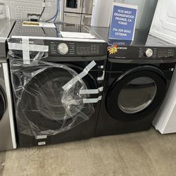Samsung Washer And Gas Dryer New Open Box
