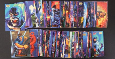 1994 Fleer/ Skybox Marvel Masterpieces Superheroes Trading Cards Complete Set