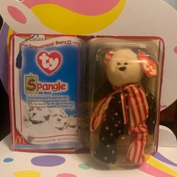 TY Spangle The Bear Plush 2000