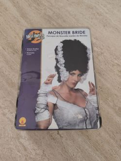 Monster Bride Wig - Women's Adult Costume Accessory, Rubie's #50794, Brand New In Package