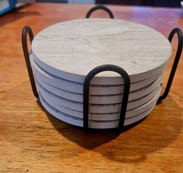 Stone coaster sets