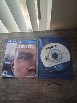 Detroit: Become Human PS4 Game – Disc Issue – $5 OBO