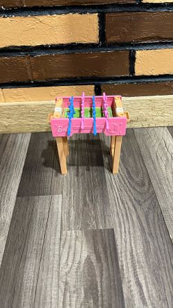 Foosball Table From Barbie.
