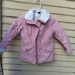 Gap Kids Jacket with White Fur Collar