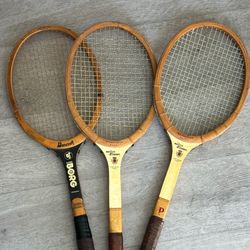 Vintage Tennis Racquets 