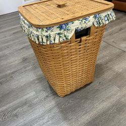 Longaberger Large Hamper Basket Vintage 2000