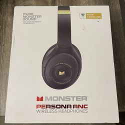 Monster Premium Noise Canceling Headphones 