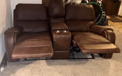 Leather Loveseat Recliners