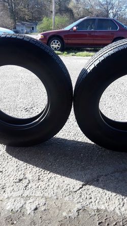 BF GOODRICH LT245 -75R-17 TWO FOR 50.00