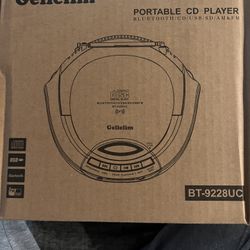 Gelielim Portable Bluetooth Cd Player