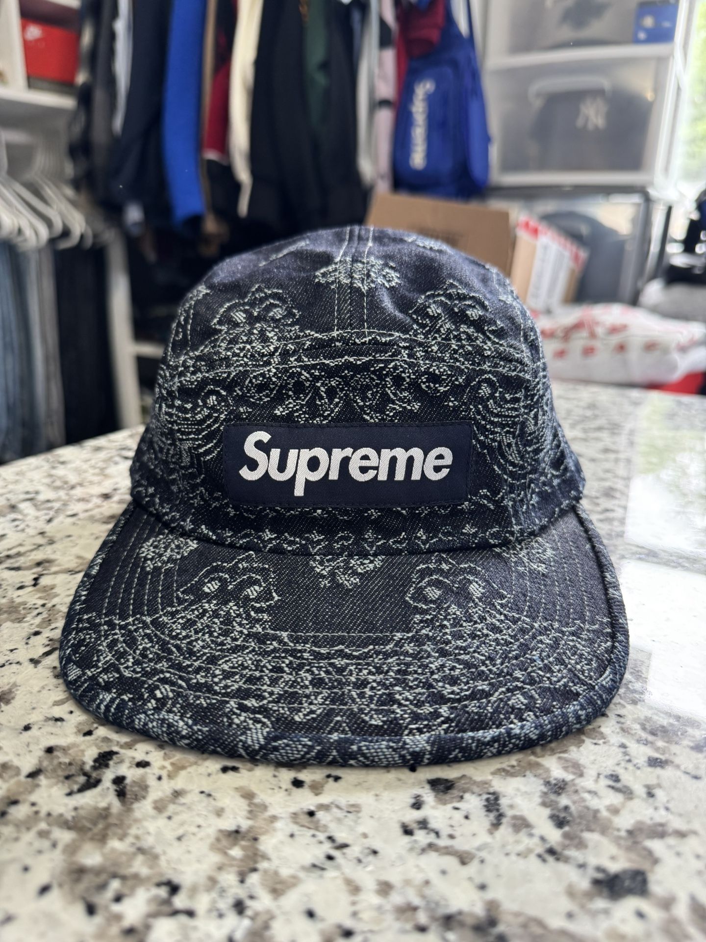 SUPREME Camp Cap Bandana
