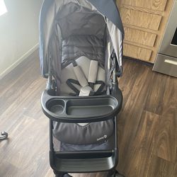 Baby stroller and car seat set