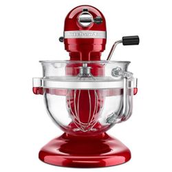 Pro 600 Design Series 6 Qt. 10-Speed Sugar Pearl Silver Stand Mixer with Bowl Lift