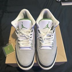 Jordan 3s “chlorophyll”