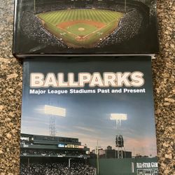Baseball Ballparks. Hardcover books…….coffee table quality 