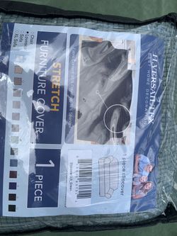 Green Love Seat Slip Cover 