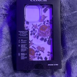 Real Coach iPhone 15 Phone Case