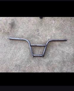 UNCUT LEADTEC Oldschool FOUR PIECE BARS 4130 in RAW condition