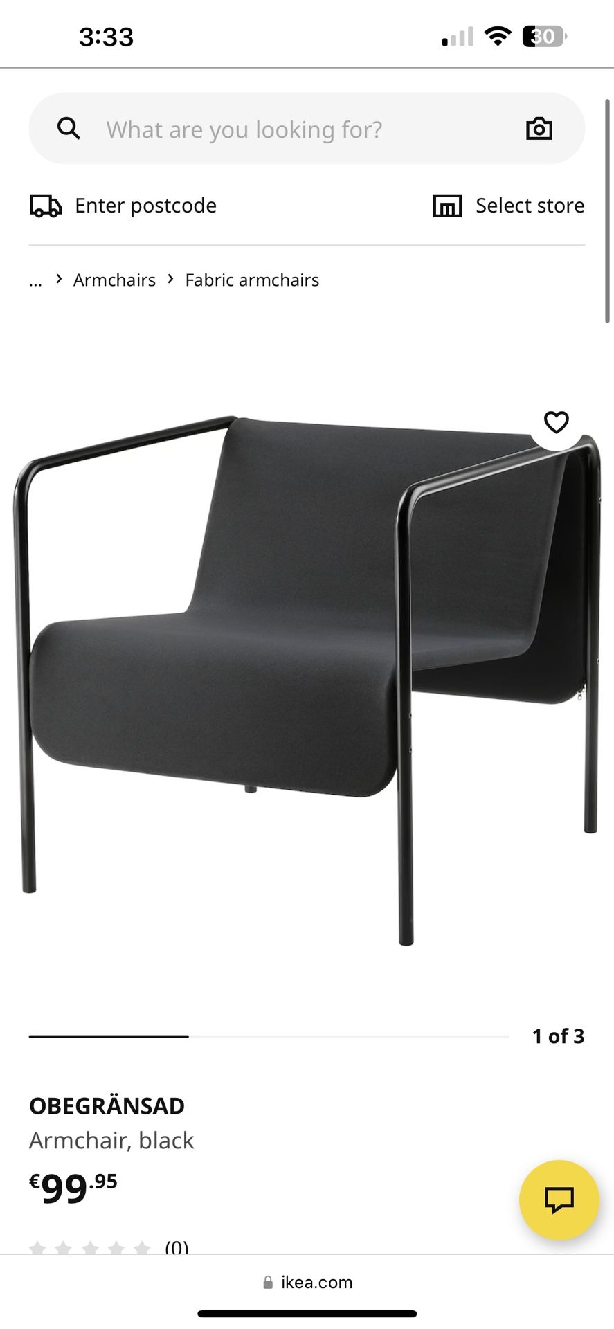 IKEA OBEGRÄNSAD Chair for Sale in San Diego, CA - OfferUp