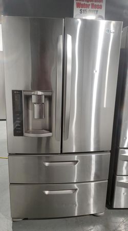 LG 4-Door Stainless Steel Refrigerator Fridge
