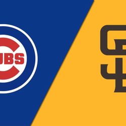 Cubs VS Padres Series 6/1 & 6/2